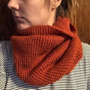 Knit Tube Scarf